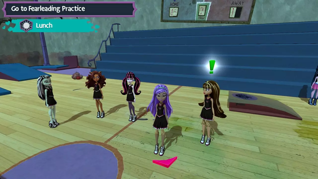 -Monster High: New Ghoul in School-游戏截图-好玩游戏库