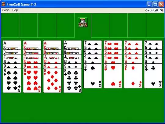 -Freecell (1992)-游戏截图-好玩游戏库