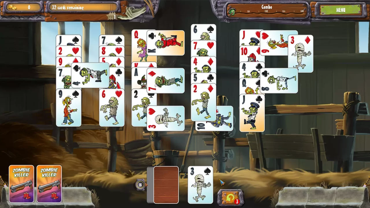 -Zombie Solitaire 2 Chapter 2-游戏截图-好玩游戏库