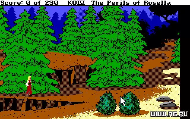 -King's Quest 4: The Perils of Rosella (SCI Version)-游戏截图-好玩游戏库