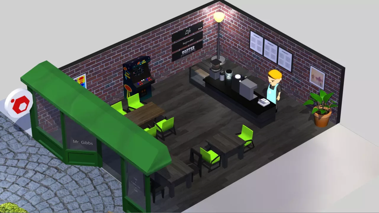 -Coffee Shop Tycoon-游戏截图-好玩游戏库
