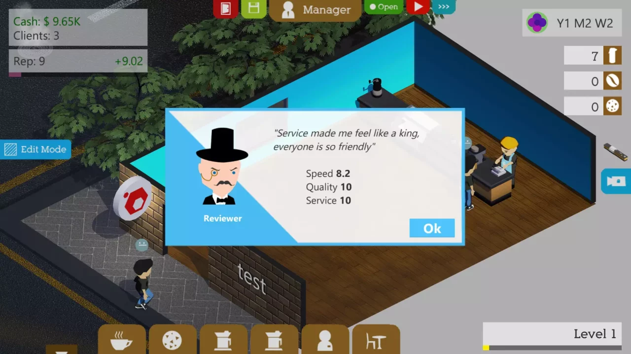 -Coffee Shop Tycoon-游戏截图-好玩游戏库