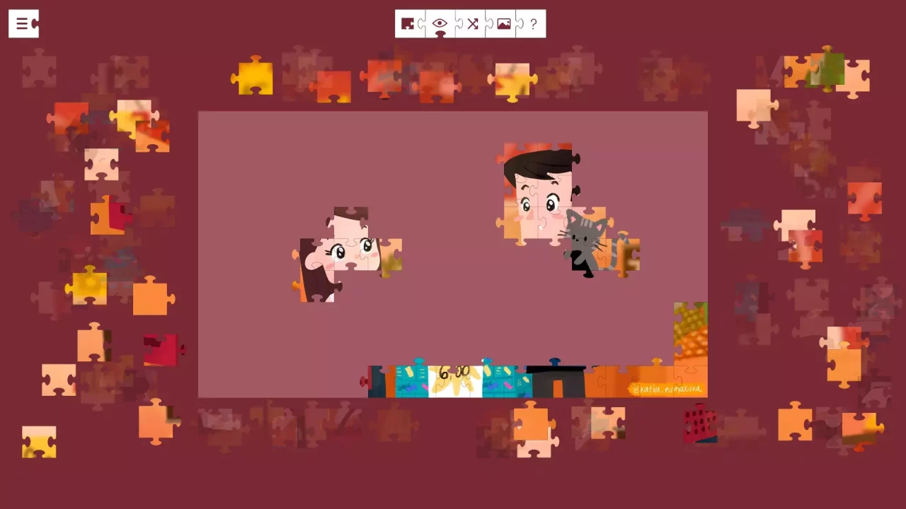 -How Buddy’s parents met - jigsaw puzzle-游戏截图-好玩游戏库