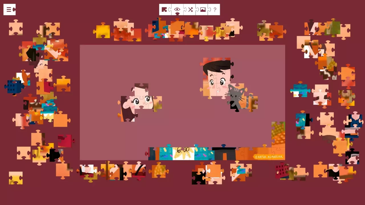 -How Buddy’s parents met - jigsaw puzzle-游戏截图-好玩游戏库