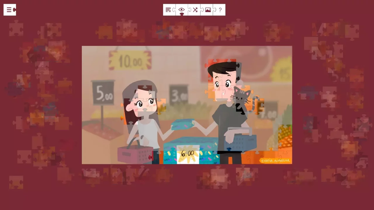 -How Buddy’s parents met - jigsaw puzzle-游戏截图-好玩游戏库