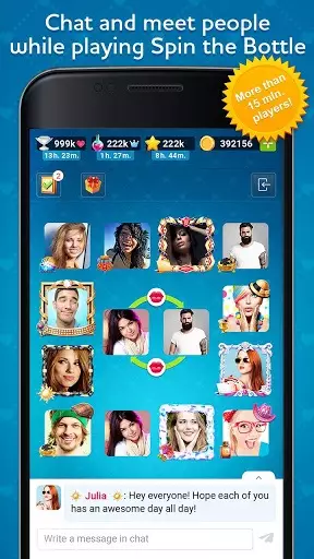 -Kiss Kiss: Spin the Bottle for Chatting & Fun-游戏截图-好玩游戏库