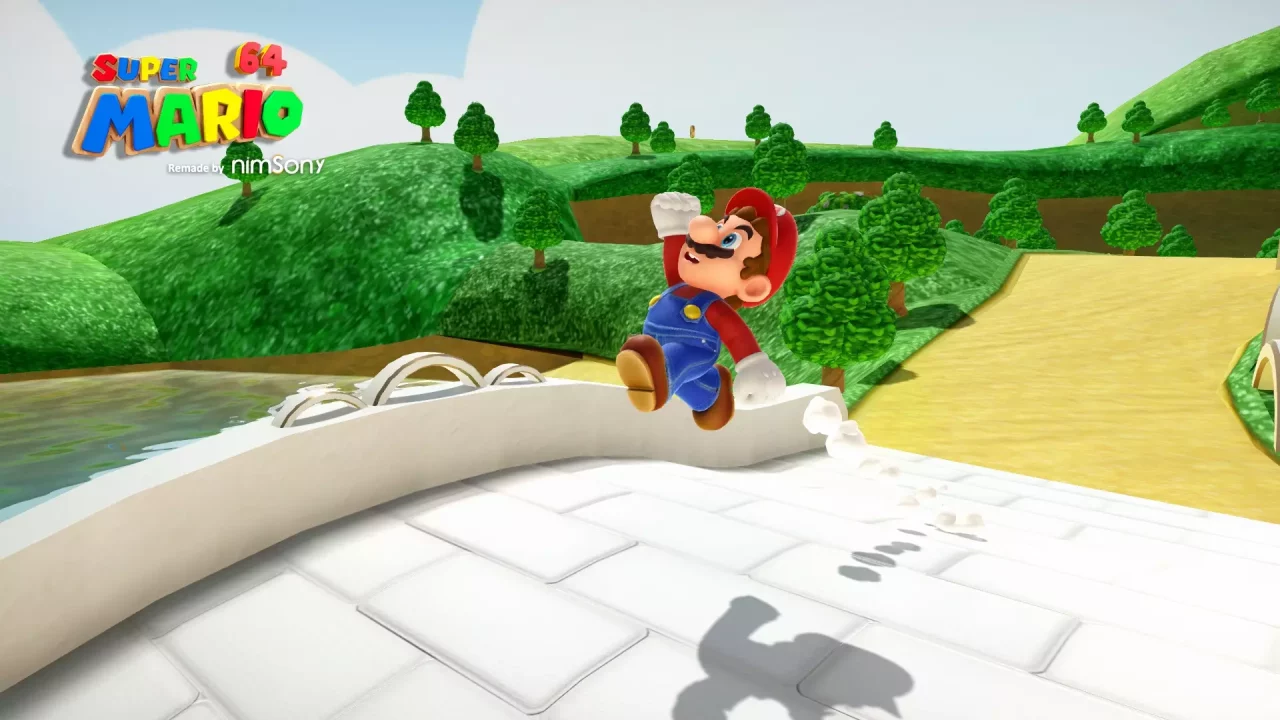 -Super Mario 64 - Reimagined by NimsoNy-游戏截图-好玩游戏库