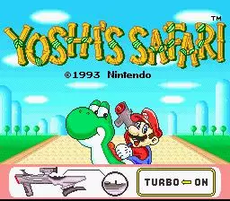 Yoshi’s Safari