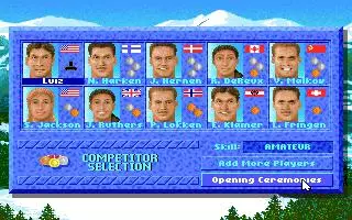 -Winter Challenge (1991)-游戏截图-好玩游戏库