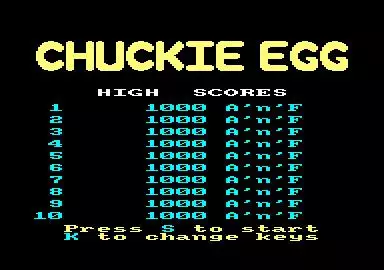 -Chuckie Egg-游戏截图-好玩游戏库
