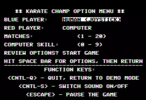 -Karate Champ (1984)-游戏截图-好玩游戏库