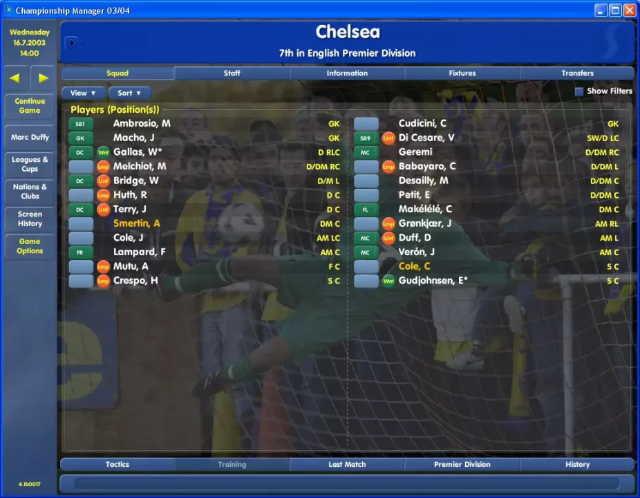 -Championship Manager Season 03/04-游戏截图-好玩游戏库