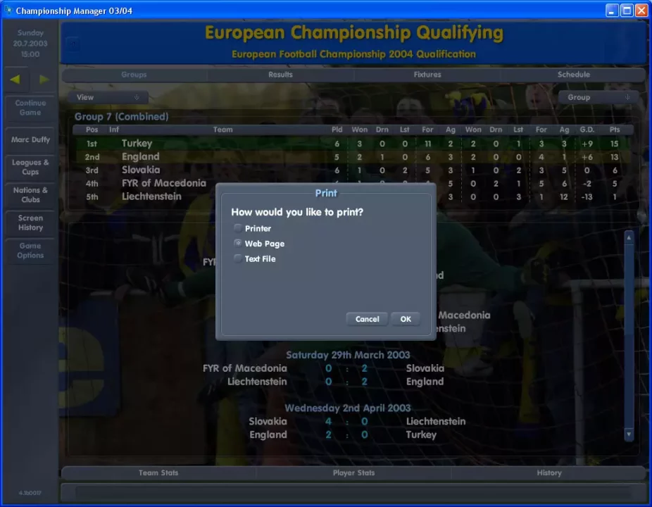 -Championship Manager Season 03/04-游戏截图-好玩游戏库