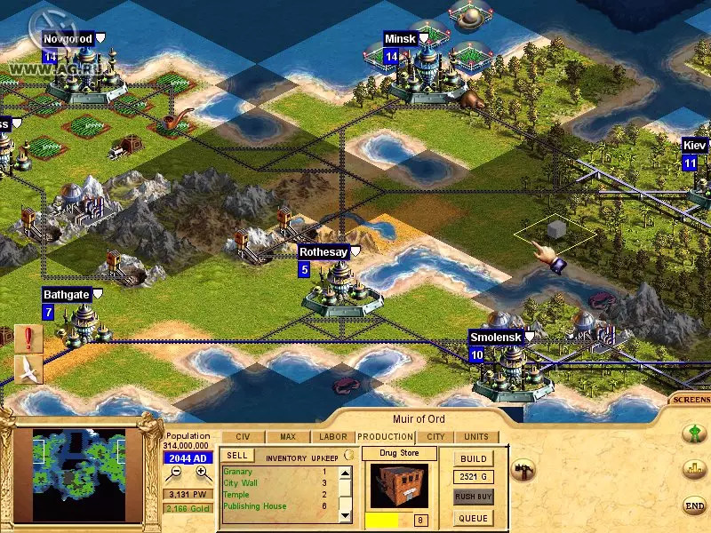 -Civilization: Call to Power-游戏截图-好玩游戏库