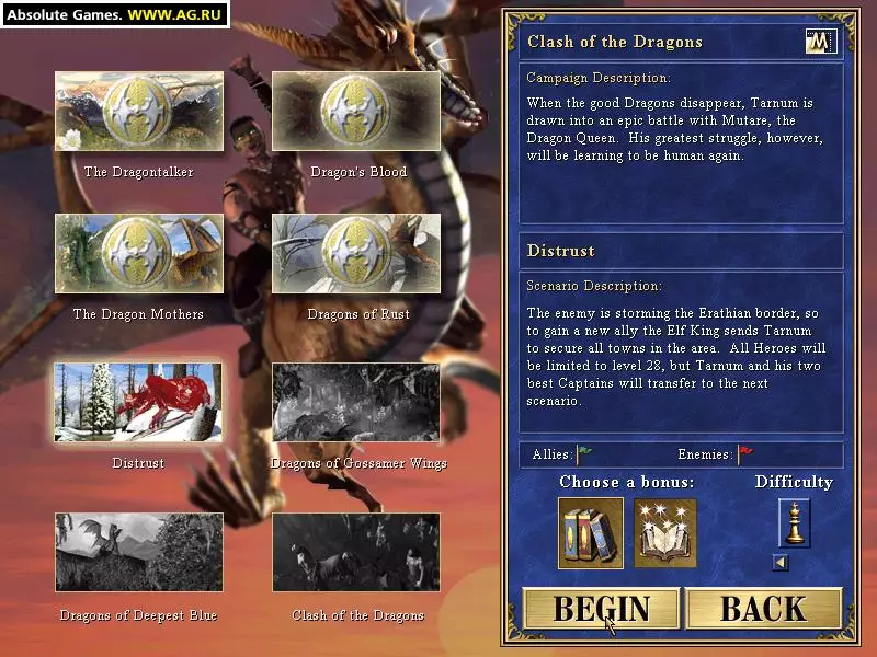 -Heroes Chronicles: Clash of the Dragons and Masters of the Elements-游戏截图-好玩游戏库