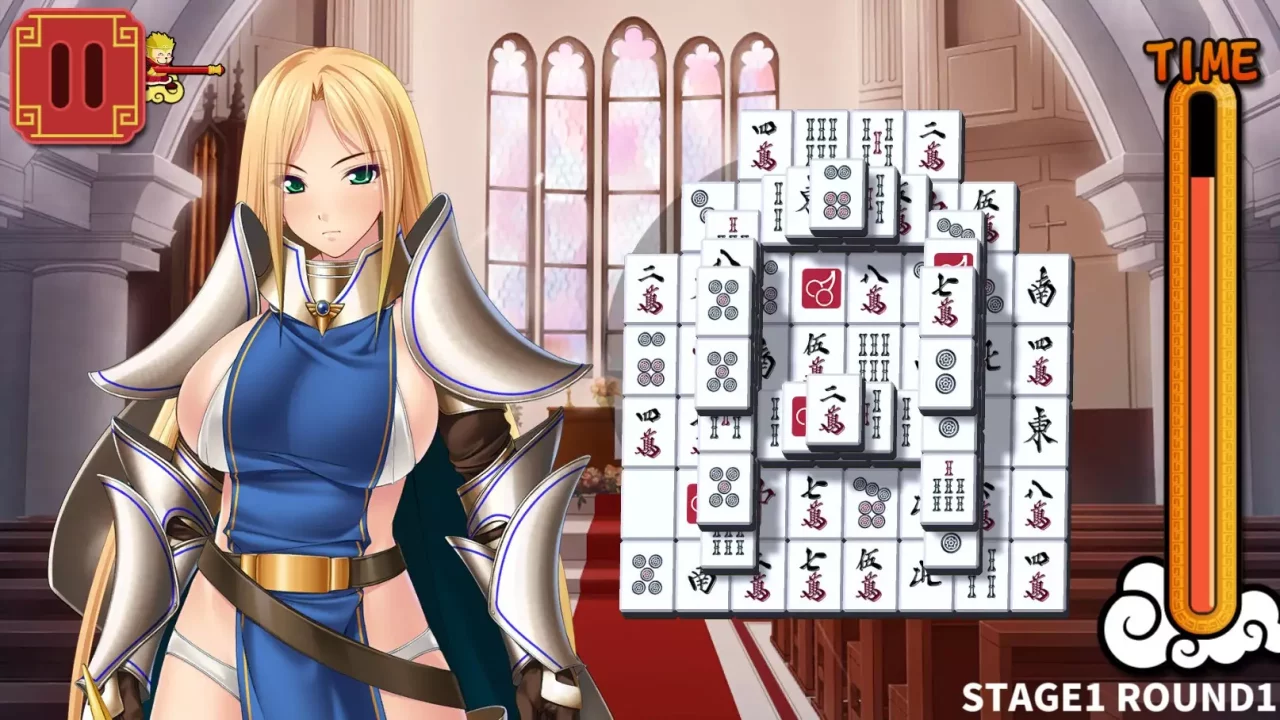 -Mahjong Strip Solitaire: Harem Guild-游戏截图-好玩游戏库