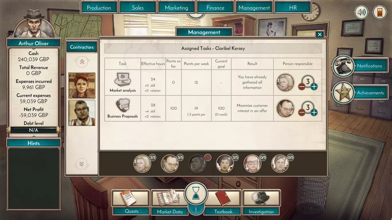 -Coffee Noir - Business Detective Game-游戏截图-好玩游戏库