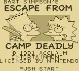 Bart Simpson’s Escape from Camp Deadly