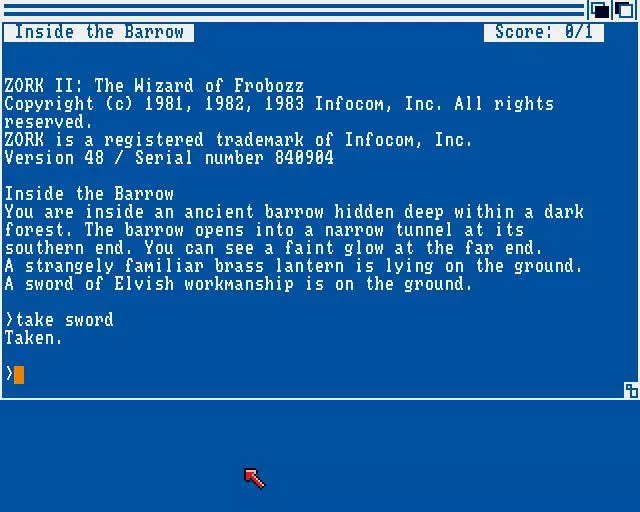 -Zork II-游戏截图-好玩游戏库