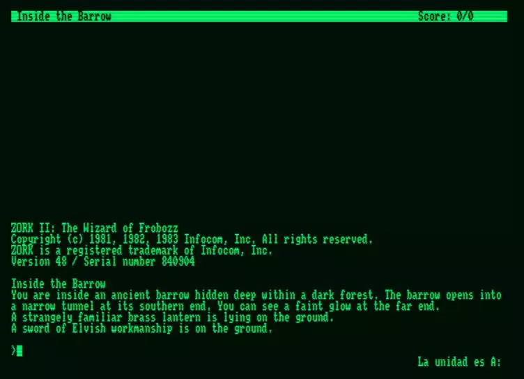 -Zork II-游戏截图-好玩游戏库