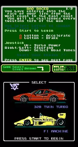 -Rad Racer-游戏截图-好玩游戏库