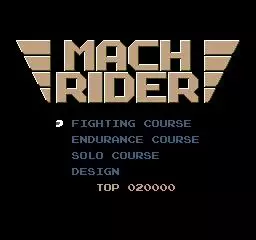 -Mach Rider (1985)-游戏截图-好玩游戏库