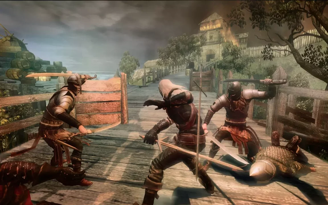 -The Witcher: Rise of the White Wolf-游戏截图-好玩游戏库