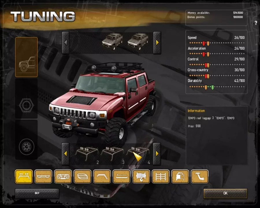 4×4: Hummer