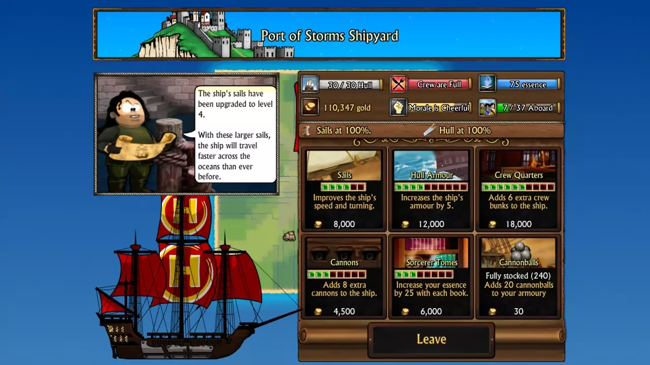 -Swords and Sandals Pirates-游戏截图-好玩游戏库