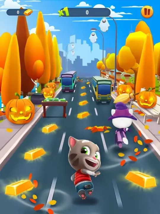 -Talking Tom Gold Run-游戏截图-好玩游戏库