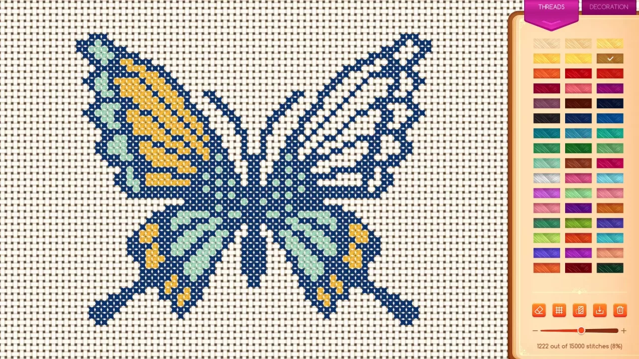 -Cross-Stitch Puzzle-游戏截图-好玩游戏库