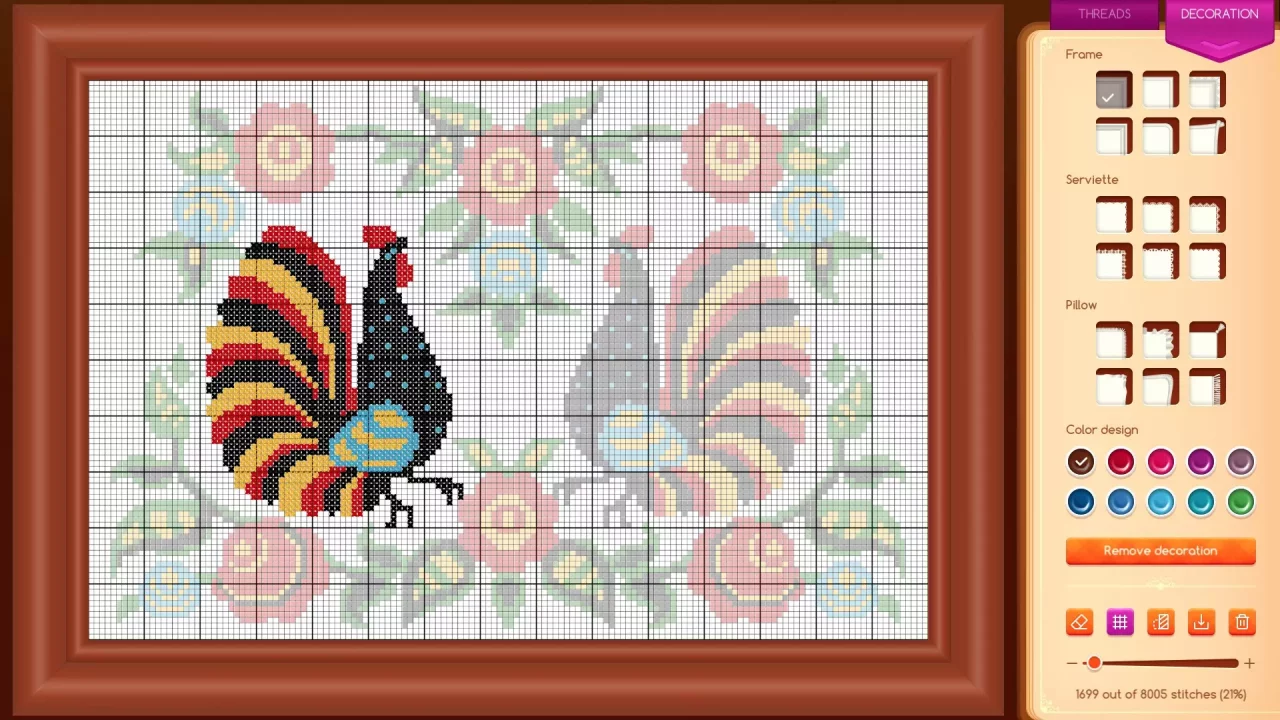 -Cross-Stitch Puzzle-游戏截图-好玩游戏库