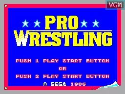 -Pro Wrestling (1986)-游戏截图-好玩游戏库