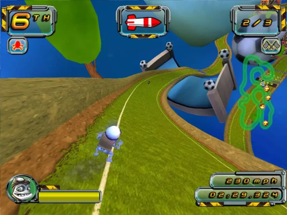 -Crazy Frog Racer 2-游戏截图-好玩游戏库
