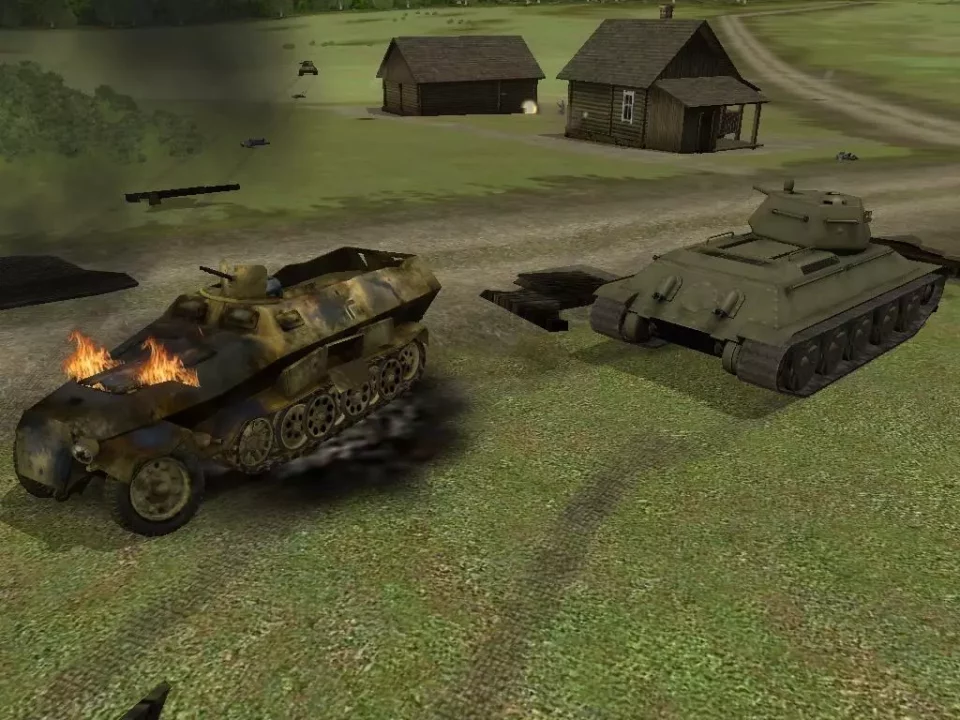 -WWII Battle Tanks: T-34 vs. Tiger-游戏截图-好玩游戏库