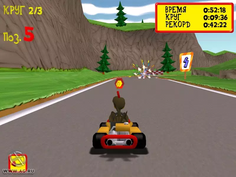 -Moorhuhn Kart Extra-游戏截图-好玩游戏库