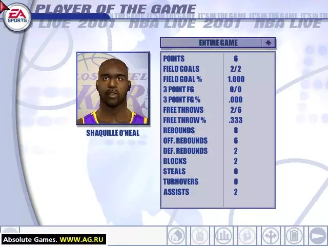 -NBA Live 2001-游戏截图-好玩游戏库