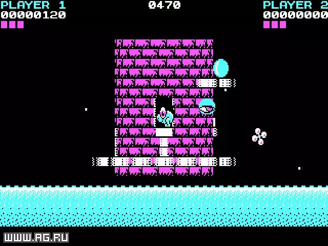 -Tower Toppler (Nebulus)-游戏截图-好玩游戏库