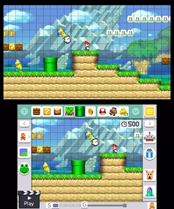 -Super Mario Maker for Nintendo 3DS-游戏截图-好玩游戏库