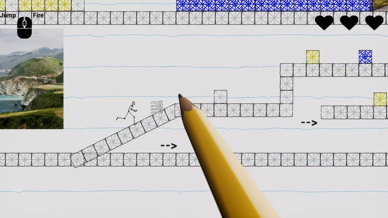 -Sketch! Run!-游戏截图-好玩游戏库