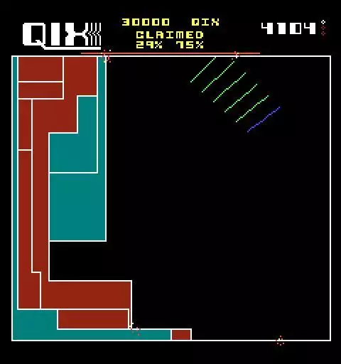 -Qix (1981)-游戏截图-好玩游戏库