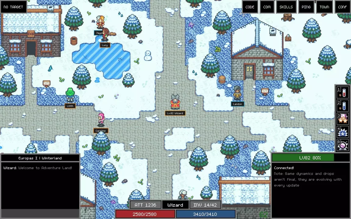 Adventure Land – The Code MMORPG