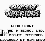 -Ninja Gaiden Shadow-游戏截图-好玩游戏库
