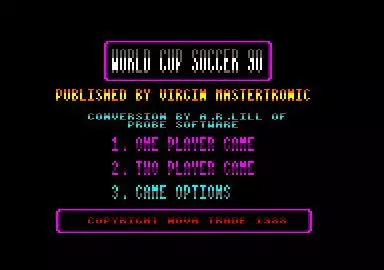 -World Cup Soccer: Italia '90-游戏截图-好玩游戏库