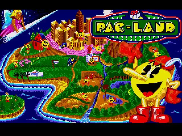 -Pac-Land (1985)-游戏截图-好玩游戏库