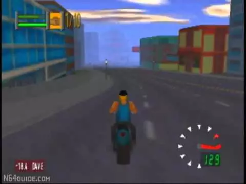 -Road Rash 64-游戏截图-好玩游戏库