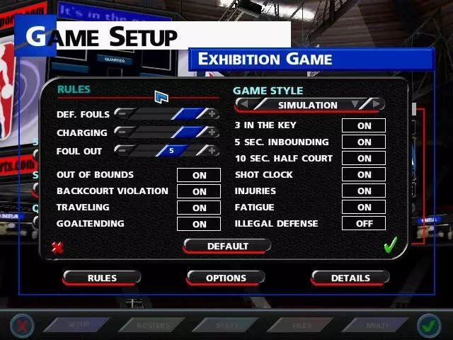 -NBA Live 99-游戏截图-好玩游戏库