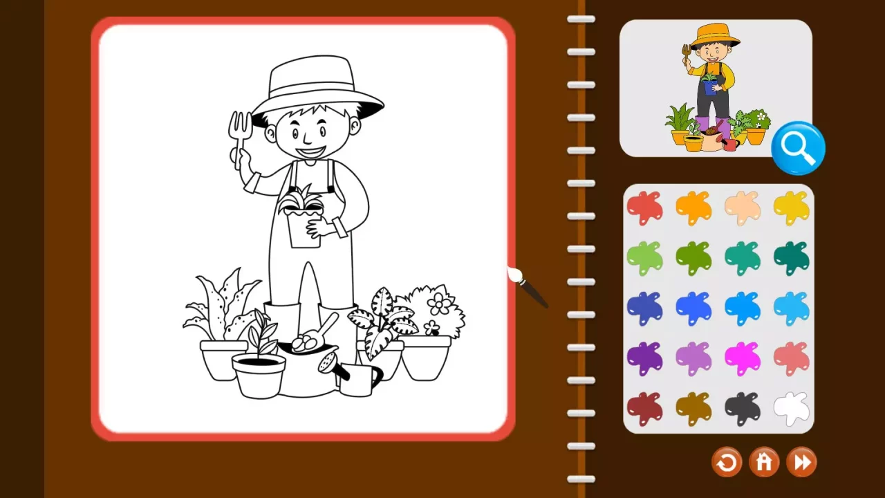 -My Coloring Book: Professions-游戏截图-好玩游戏库