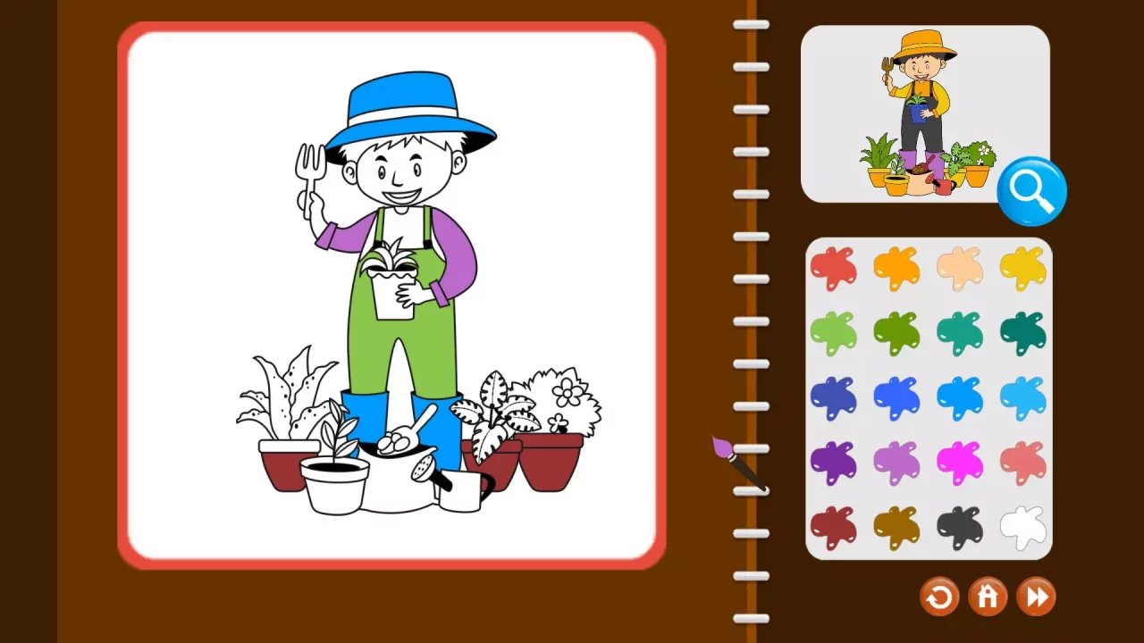 -My Coloring Book: Professions-游戏截图-好玩游戏库