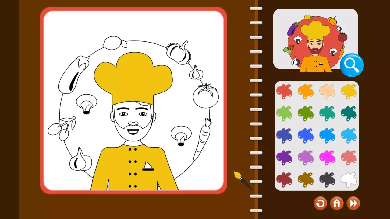 -My Coloring Book: Professions-游戏截图-好玩游戏库